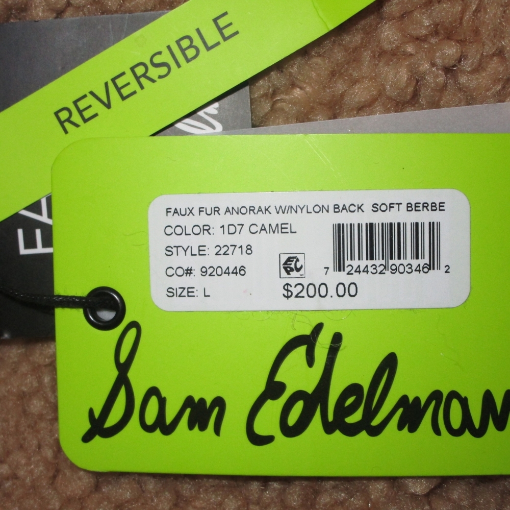 Camel Color Sam Edelman Jacket - Picture 3 of 3